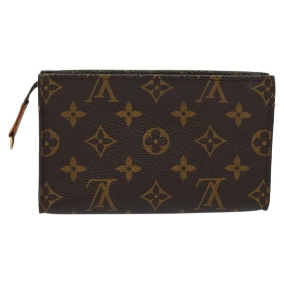 LOUIS VUITTON Monogram Bucket PM Accessory Pouch LV Auth 119527 - Picture 1 of 16